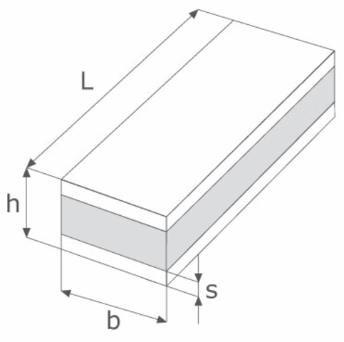 gummi-metall-schiene-typ-z-zg